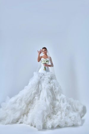 Most famous wedding dress in kuwait
