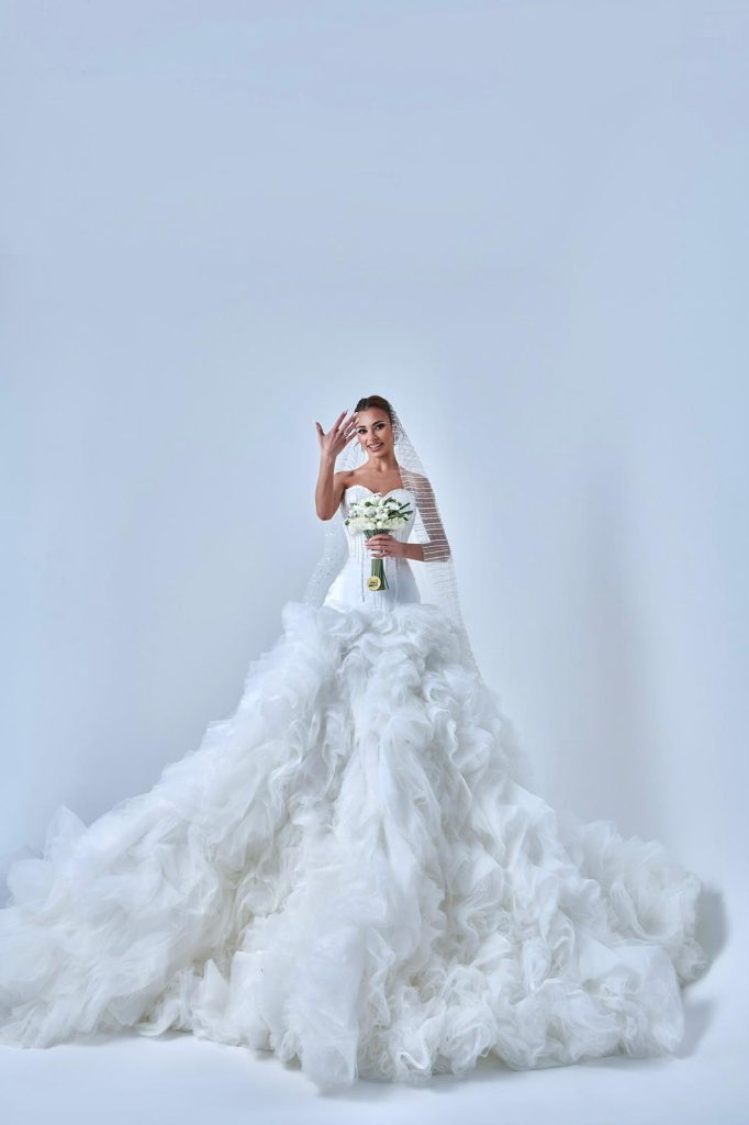 Most famous wedding dress in kuwait