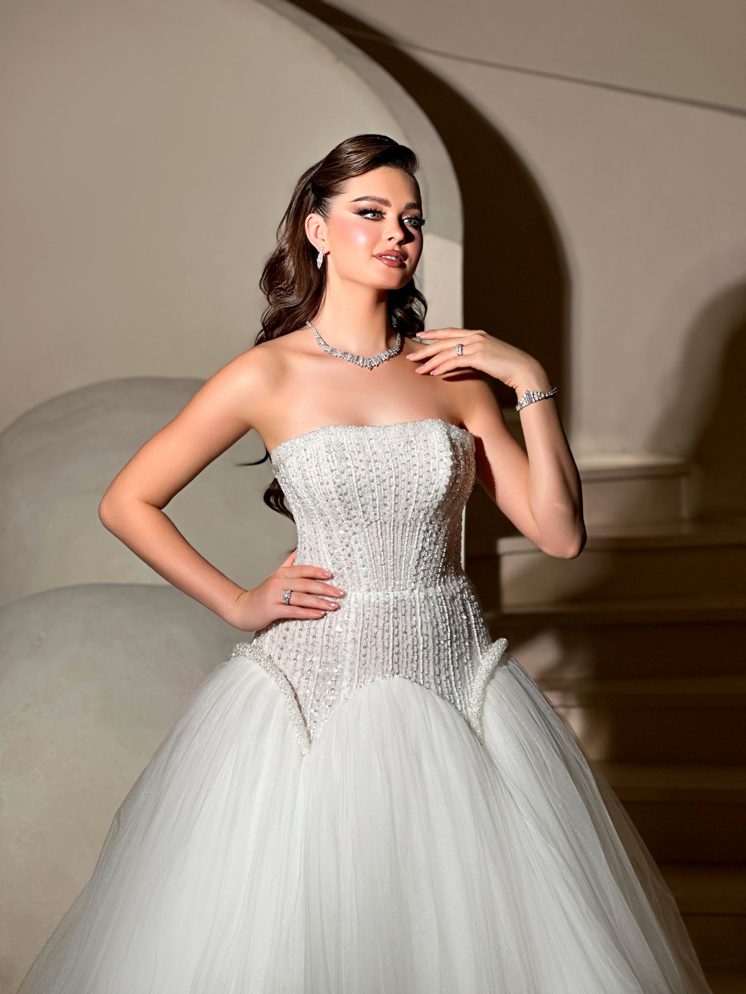 Wedding Dress E14 - Best Bridal Dresses in Kuwait