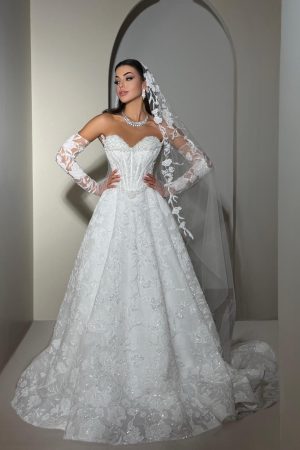 Wedding dress E22 – Eleganza Boutique